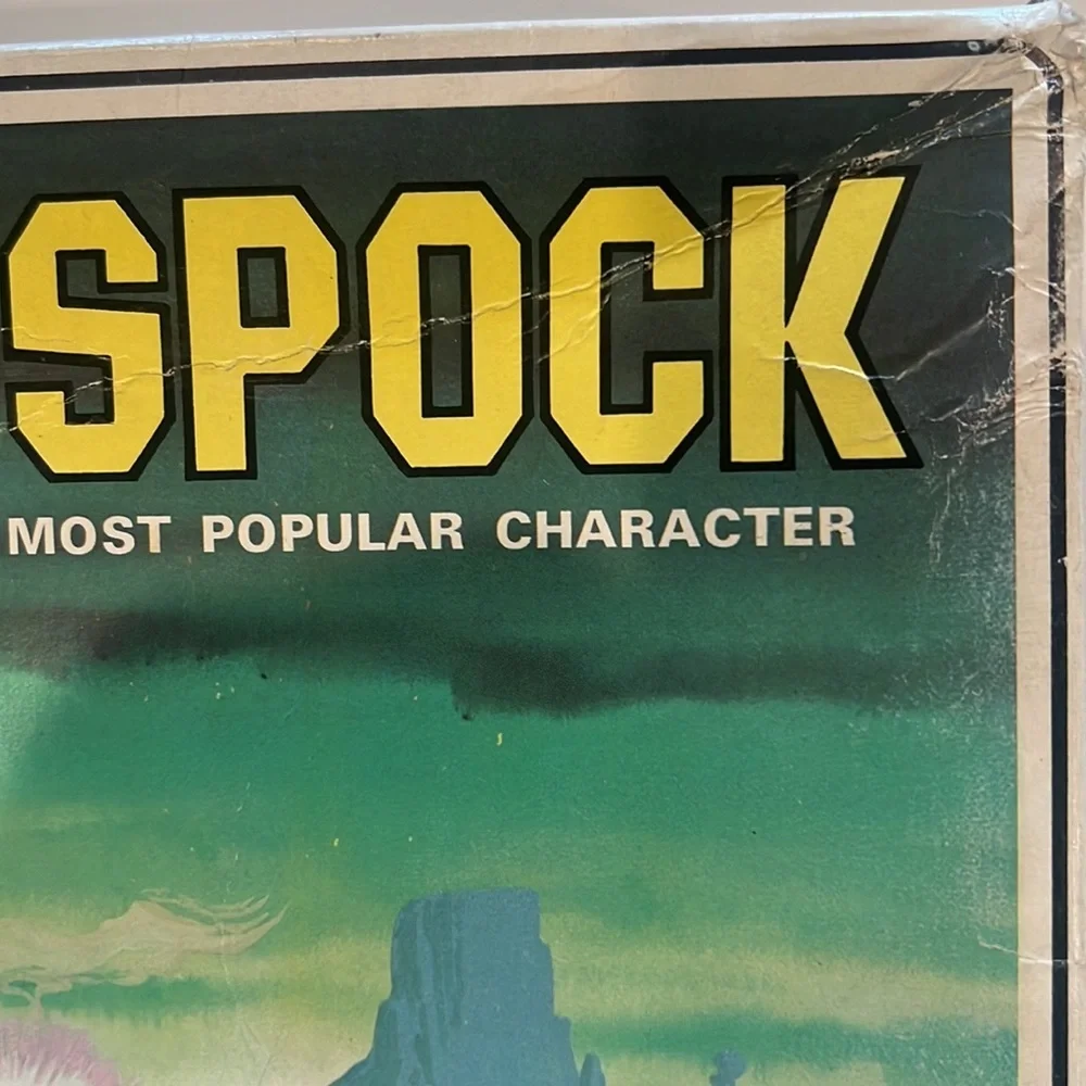 Star Trek Mr Spock 1968 Plastic Model Kit #S956. BOX ONLY Made in the USA by AMT - Picture 4 of 13